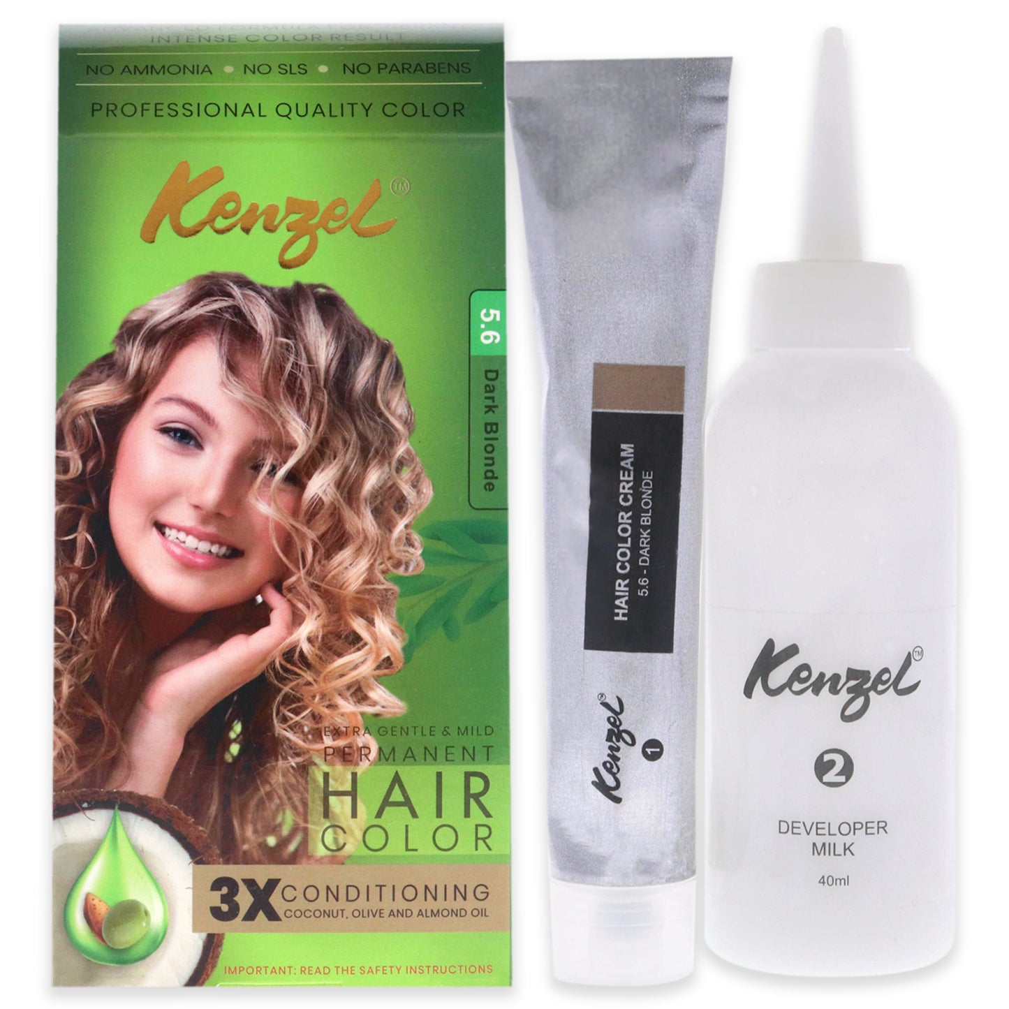 Extra Gentle and Mild Permanent Hair Color