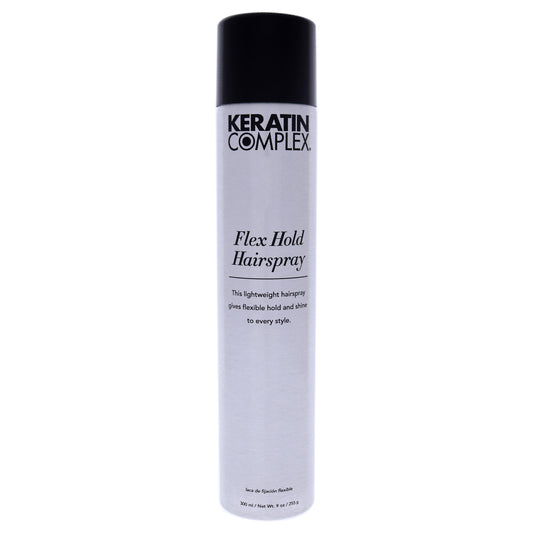 Flex Hold Hairspray by Keratin Complex for Unisex 9 oz Hairspray