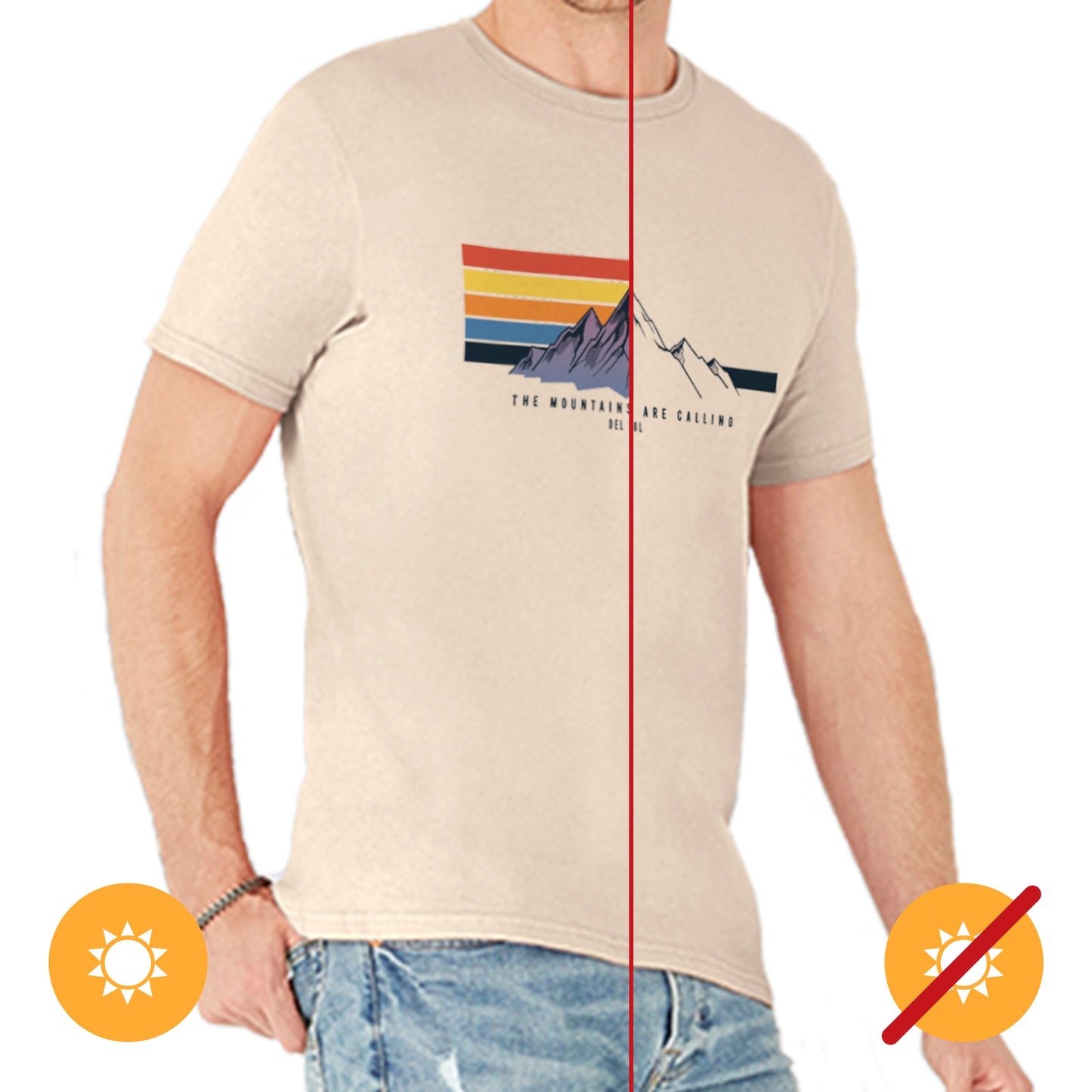 Men Classic Crew Tee - Mountain Calling