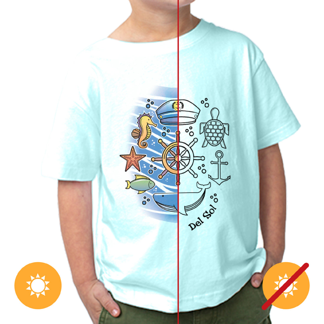 Kids Crew Tee - Sea Adventure