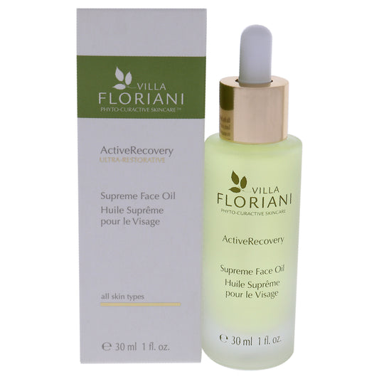 ActiveRecovery Supreme Face Oil by Villa Floriani for Unisex - 1 oz Oil