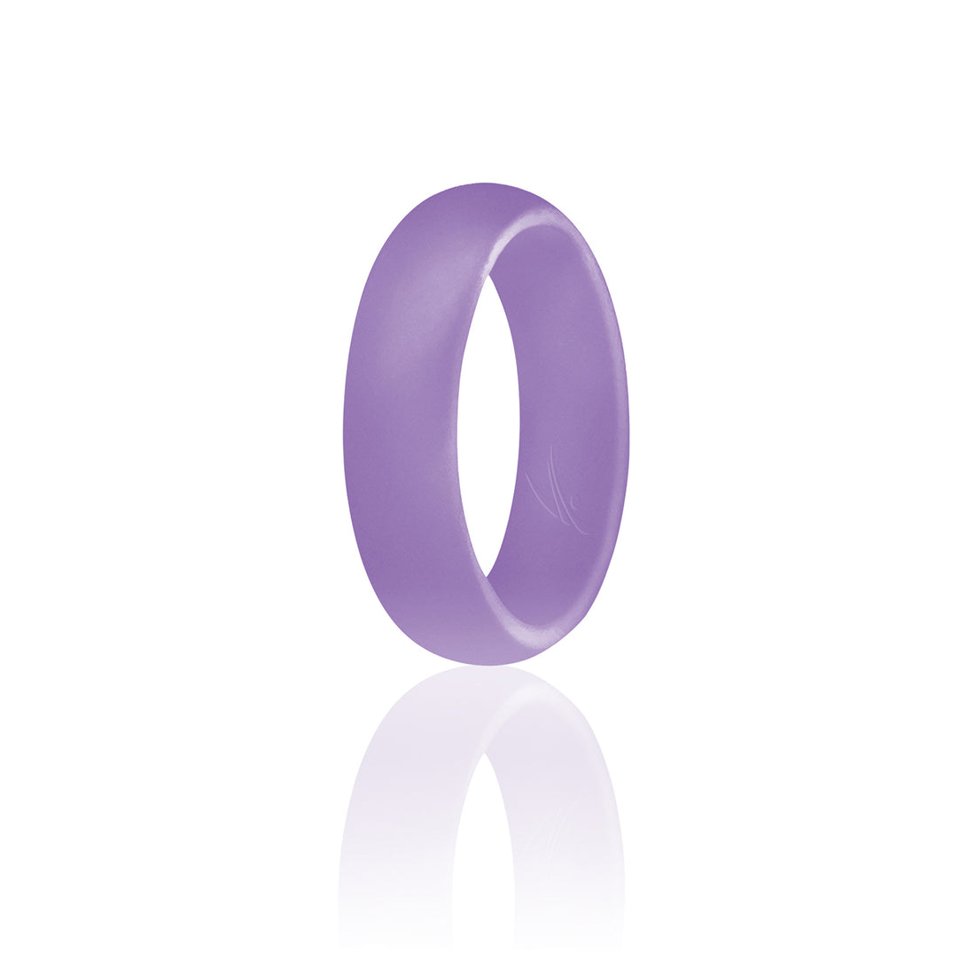 ROQ Silicone Wedding Ring - Dome Style - Lavander