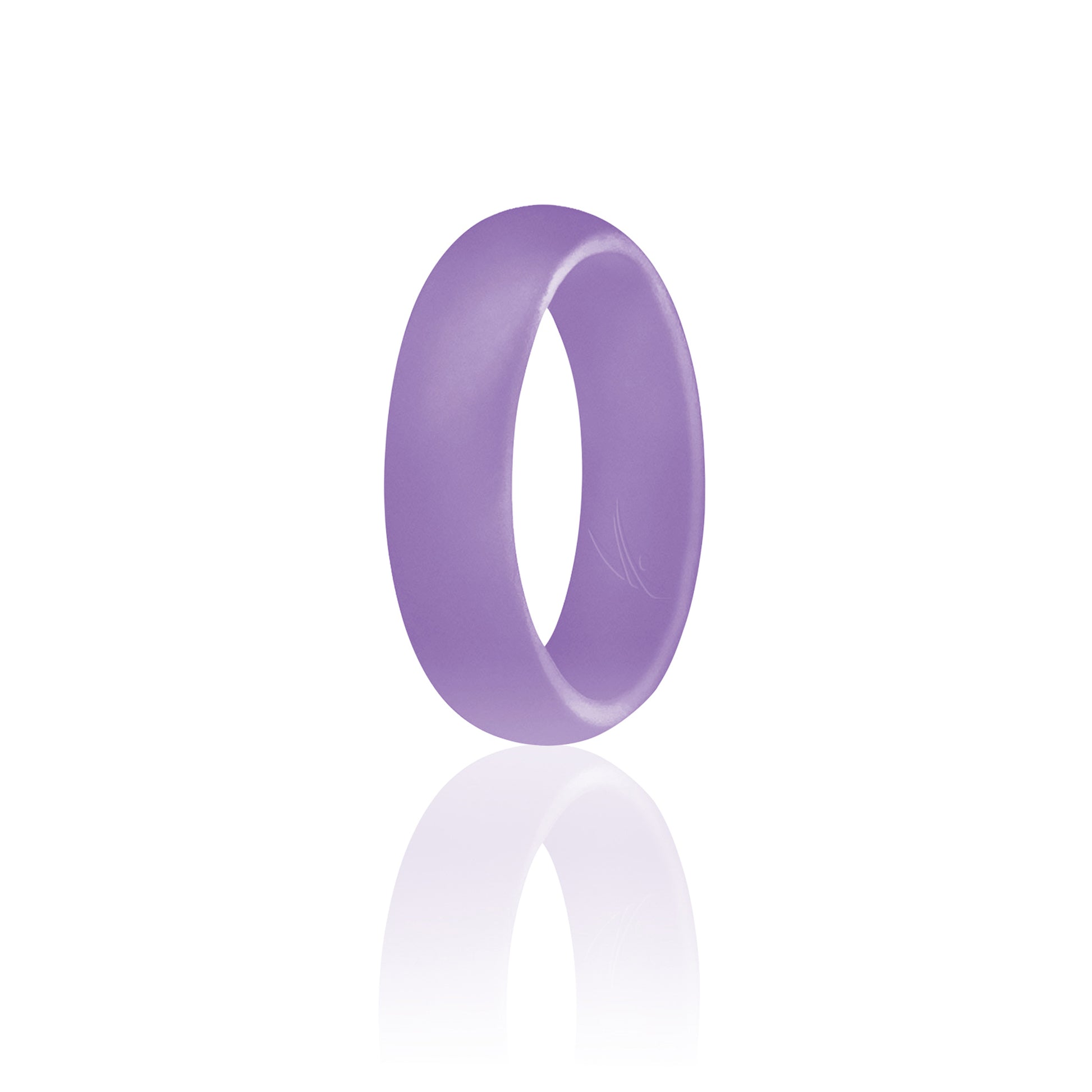 ROQ Silicone Wedding Ring - Dome Style - Lavander
