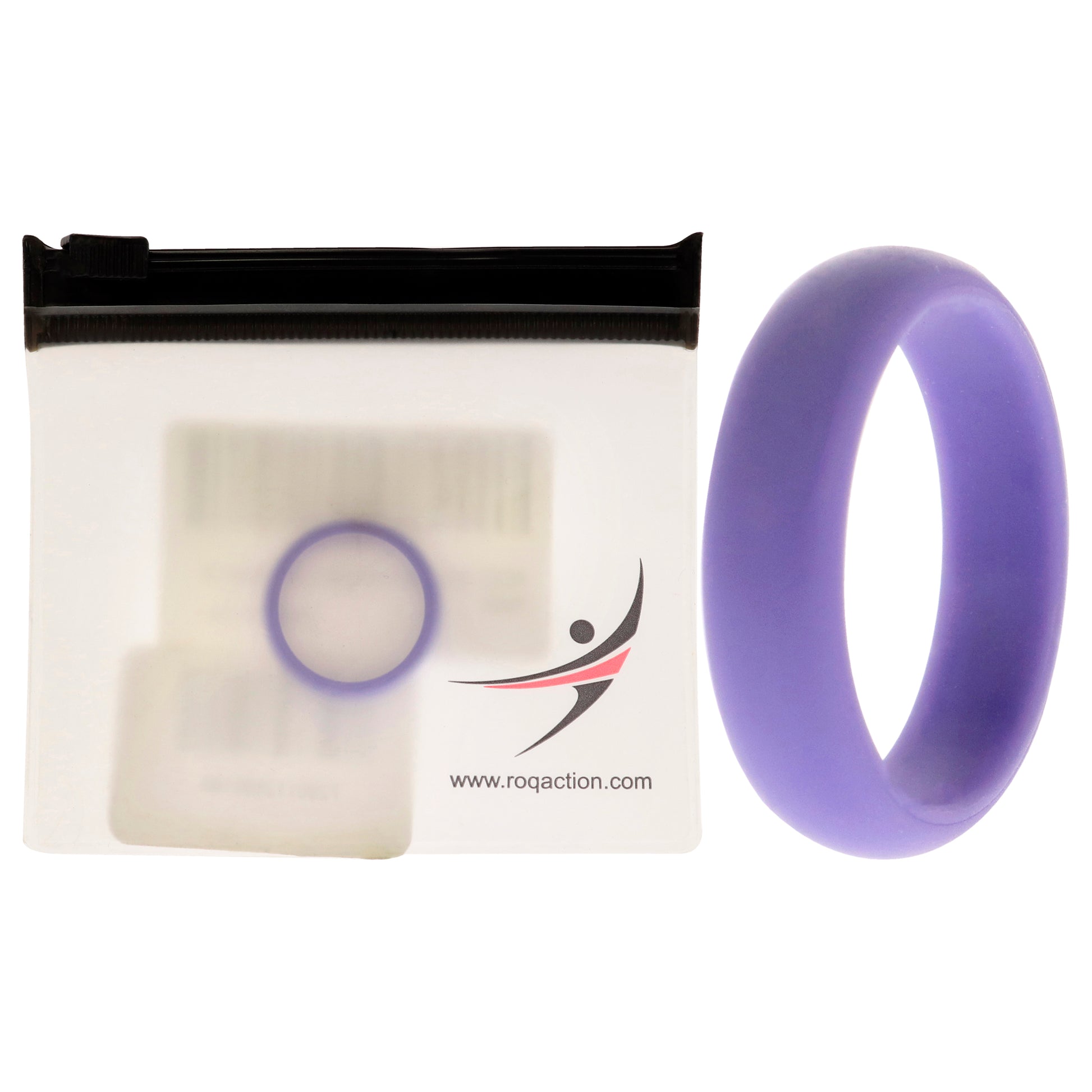 ROQ Silicone Wedding Ring - Dome Style - Lavander