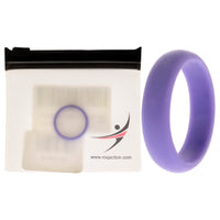 ROQ Silicone Wedding Ring - Dome Style - Lavander