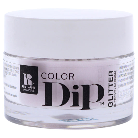 Colour Dip Nail Powder - 468 Silver Screen by Red Carpet for Women - 0.3oz Nail Powder