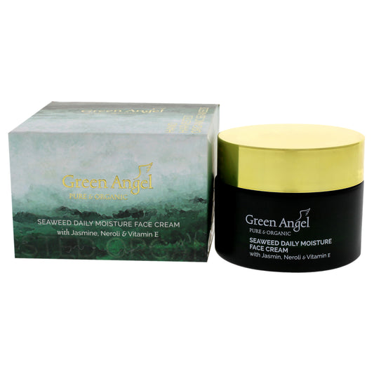 Seaweed Daily Moisture Face Cream by Green Angel for Unisex - 1.7 oz Cream