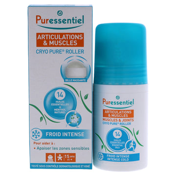 Muscles and Joints Cryo Pure Roller by Puressentiel for Unisex - 2.5 oz Rollon