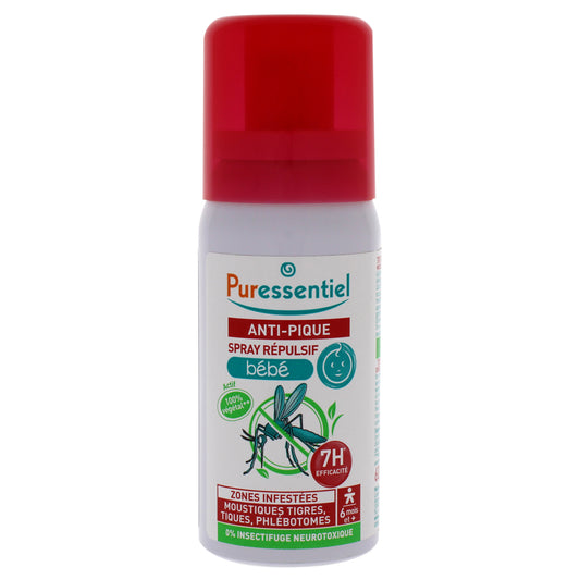 Anti-Sting Repellent Spray by Puressentiel for Kids - 2 oz Repellent Spray