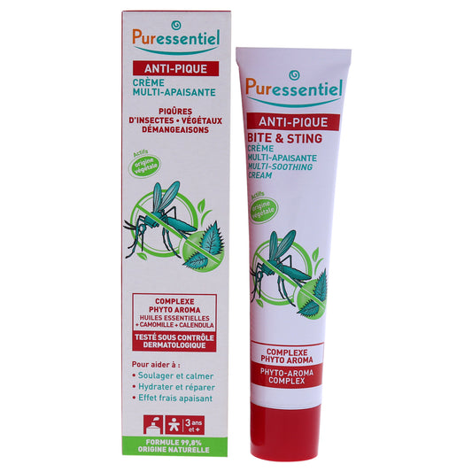 Anti Pique Multi-Apaisante Creme by Puressentiel for Unisex - 1.4 oz Body Cream