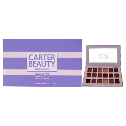 18 Shade Palette - Warm Velvet