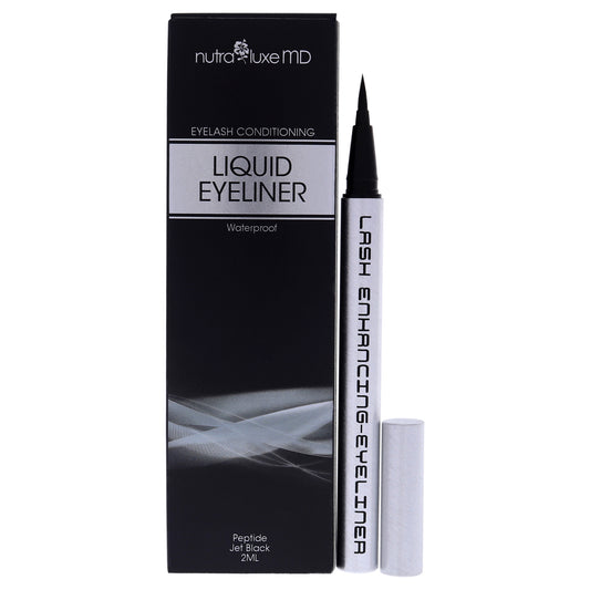 Eyeslash Conditioning Liquid Eyeliner Waterproof - Jet Black by NutraLuxe MD for Women - 2 ml Eyeliner