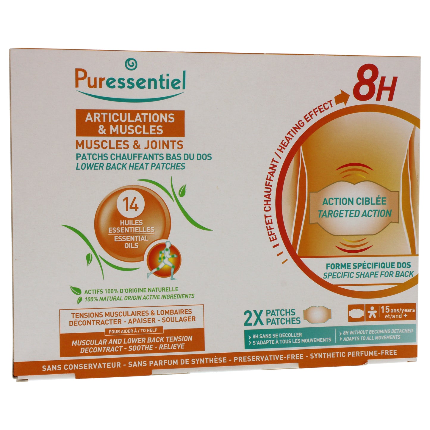 Muscles and Joints Lower Back Heat Patches