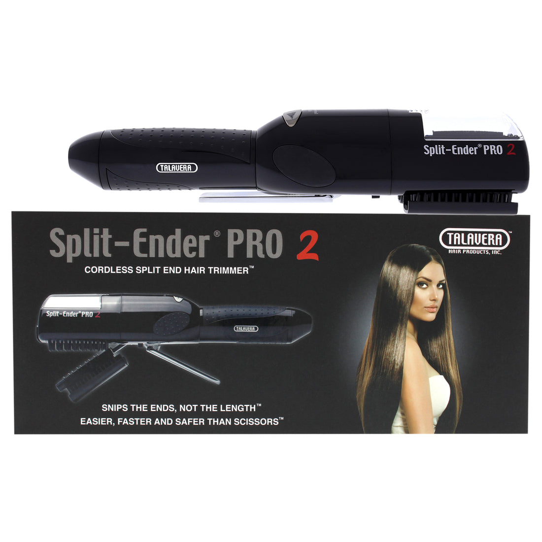 Split-Ender Pro 2 Cordless Hair Trimmer - Black