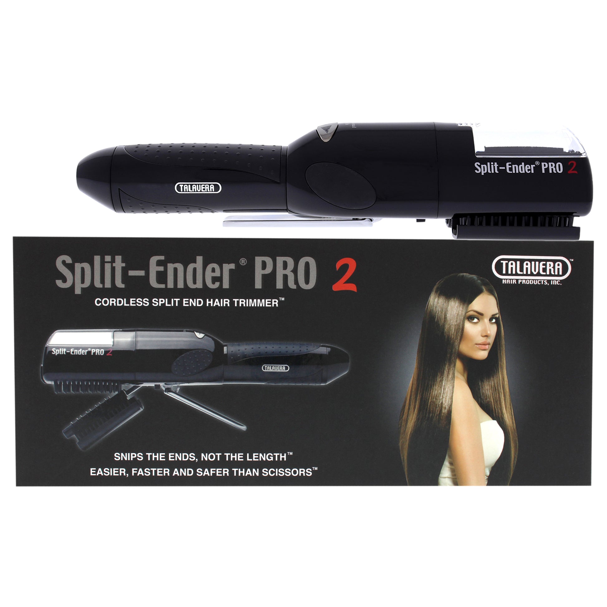 Split-Ender Pro 2 Cordless Hair Trimmer - Black