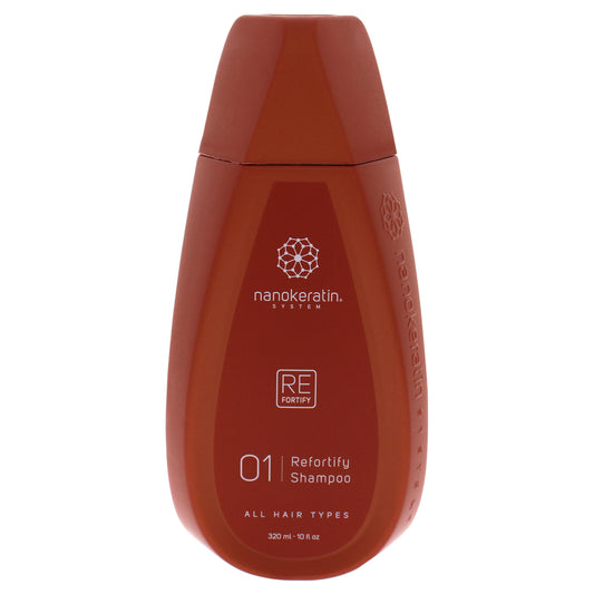 Refortify Shampoo - 01 by Nanokeratin for Unisex - 10 oz Shampoo