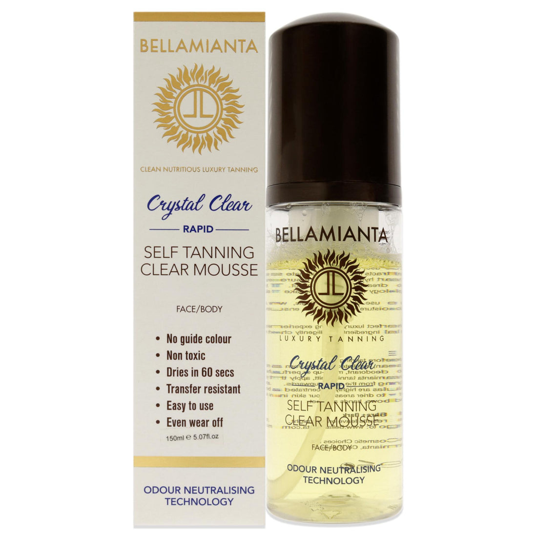 Rapid Self-Tanning Mousse - Crystal Clear