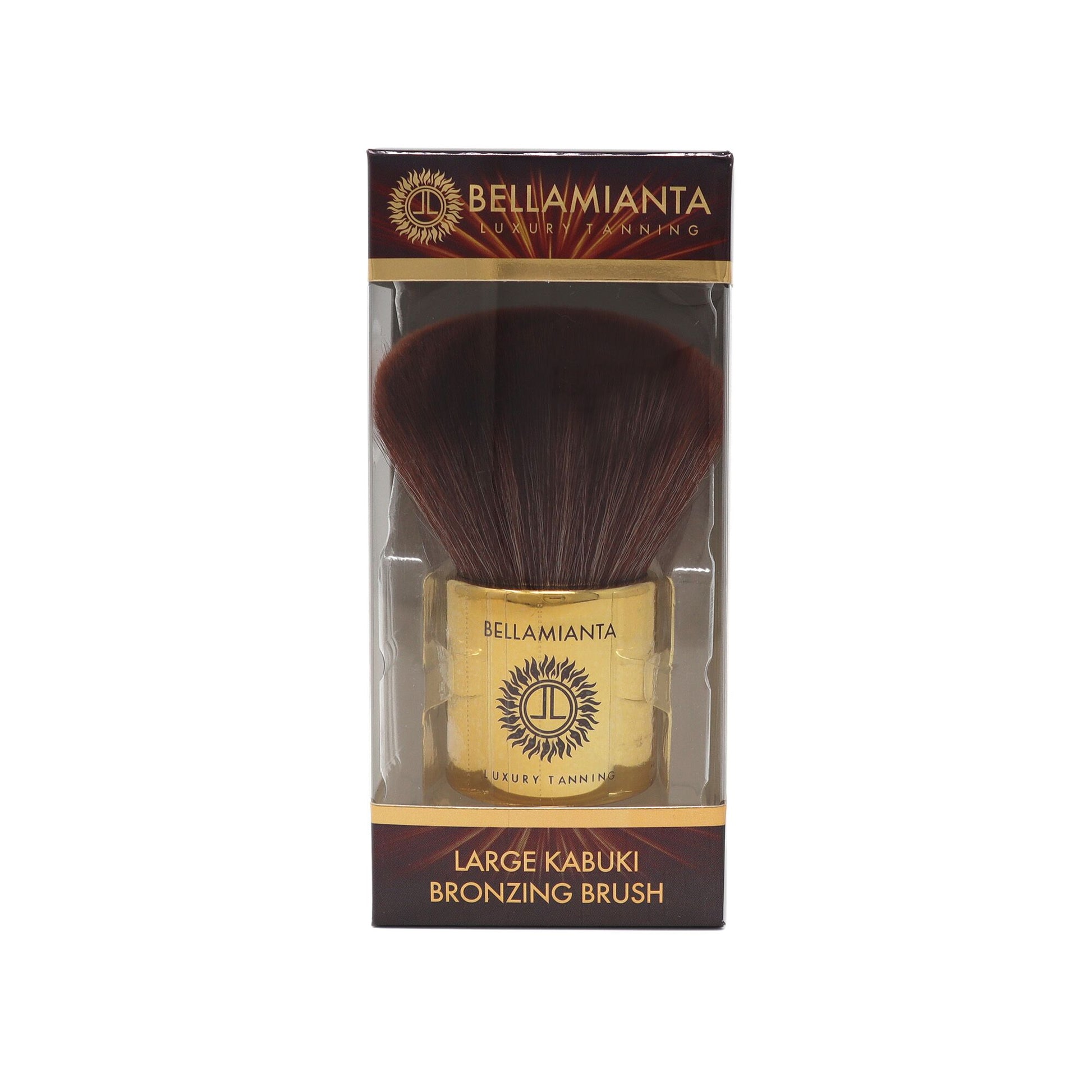 Large Kabuki Bronzing Brush by Bellamianta for Women - 1 Pc Brush