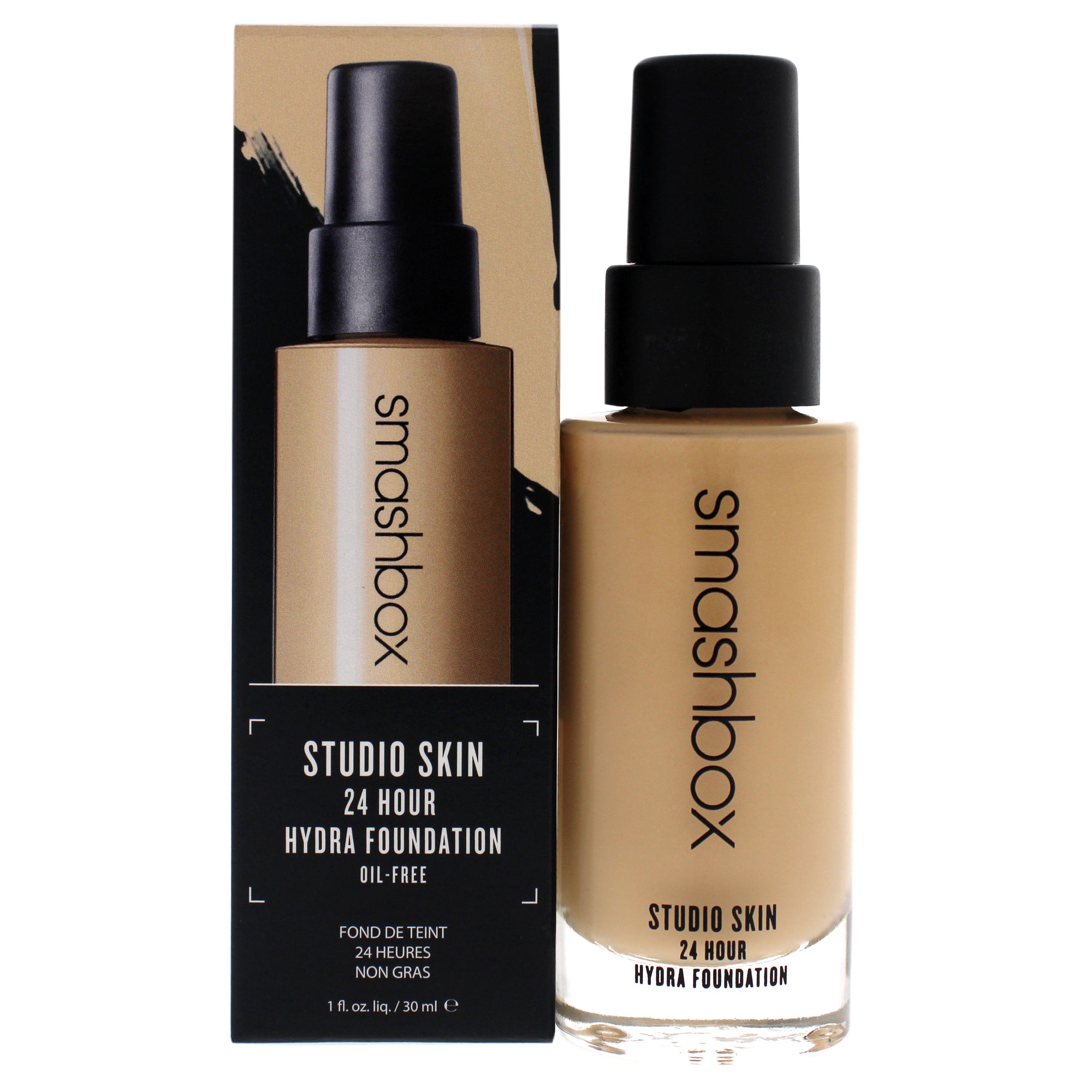 Studio Skin 24 Hour Wear Hydrating Foundation - 1.2 Fair-Light With Warm Undertone by Smashbox for Women 1 oz Foundation