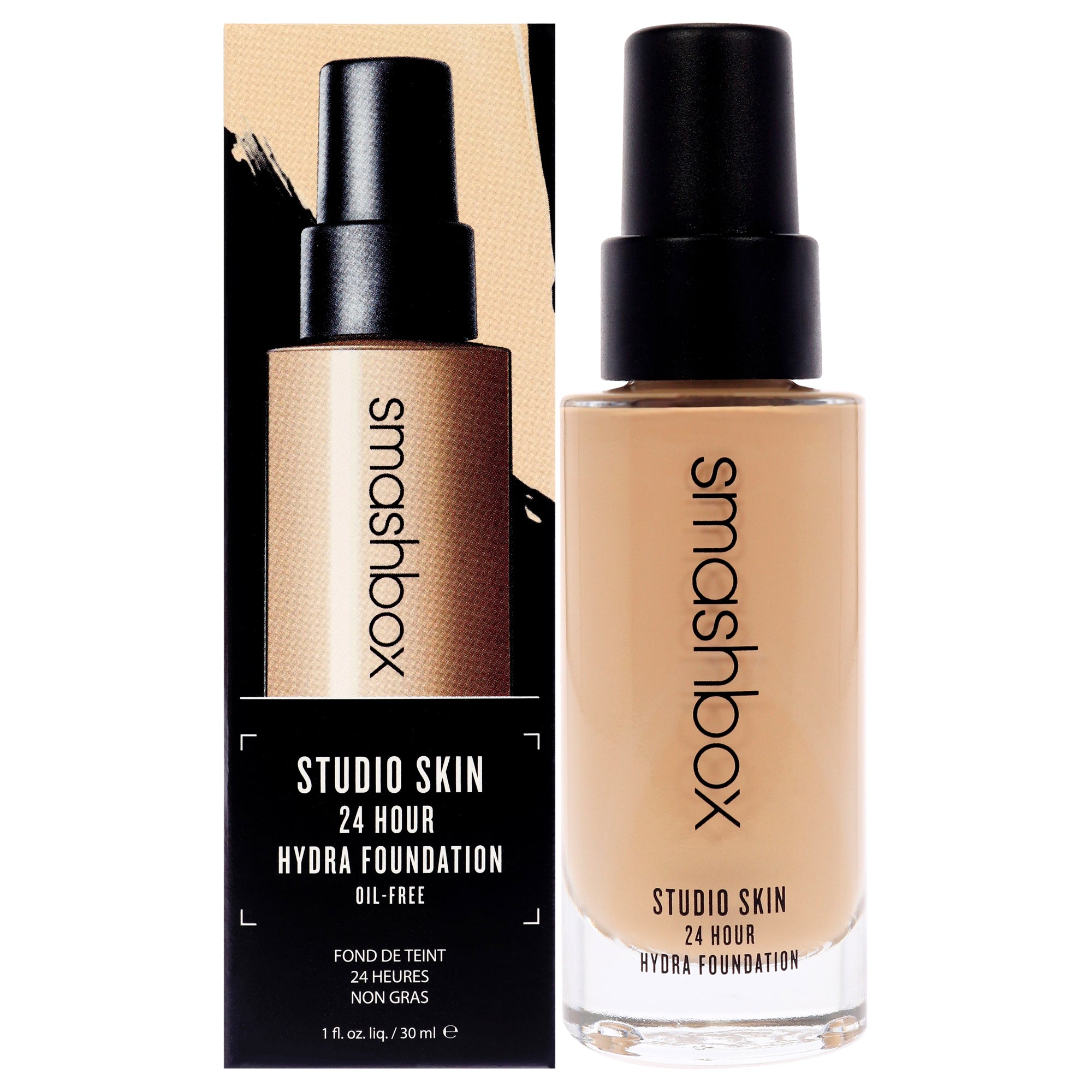 Studio Skin 24 Hour Wear Hydrating Foundation - 2.12 Light With Neutral Undertone by Smashbox for Women 1 oz Foundation