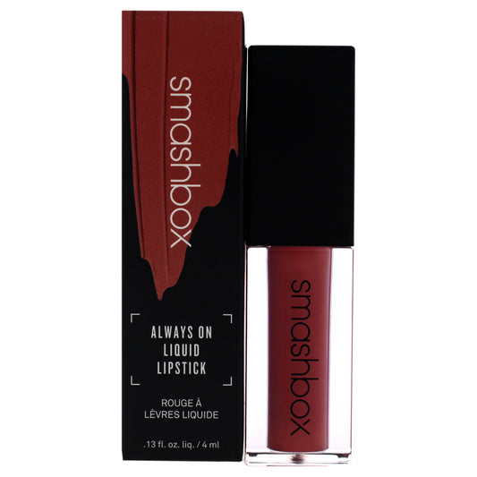 Always On Liquid Lipstick - Babe Alert by Smashbox for Women 0.13 oz Lipstick