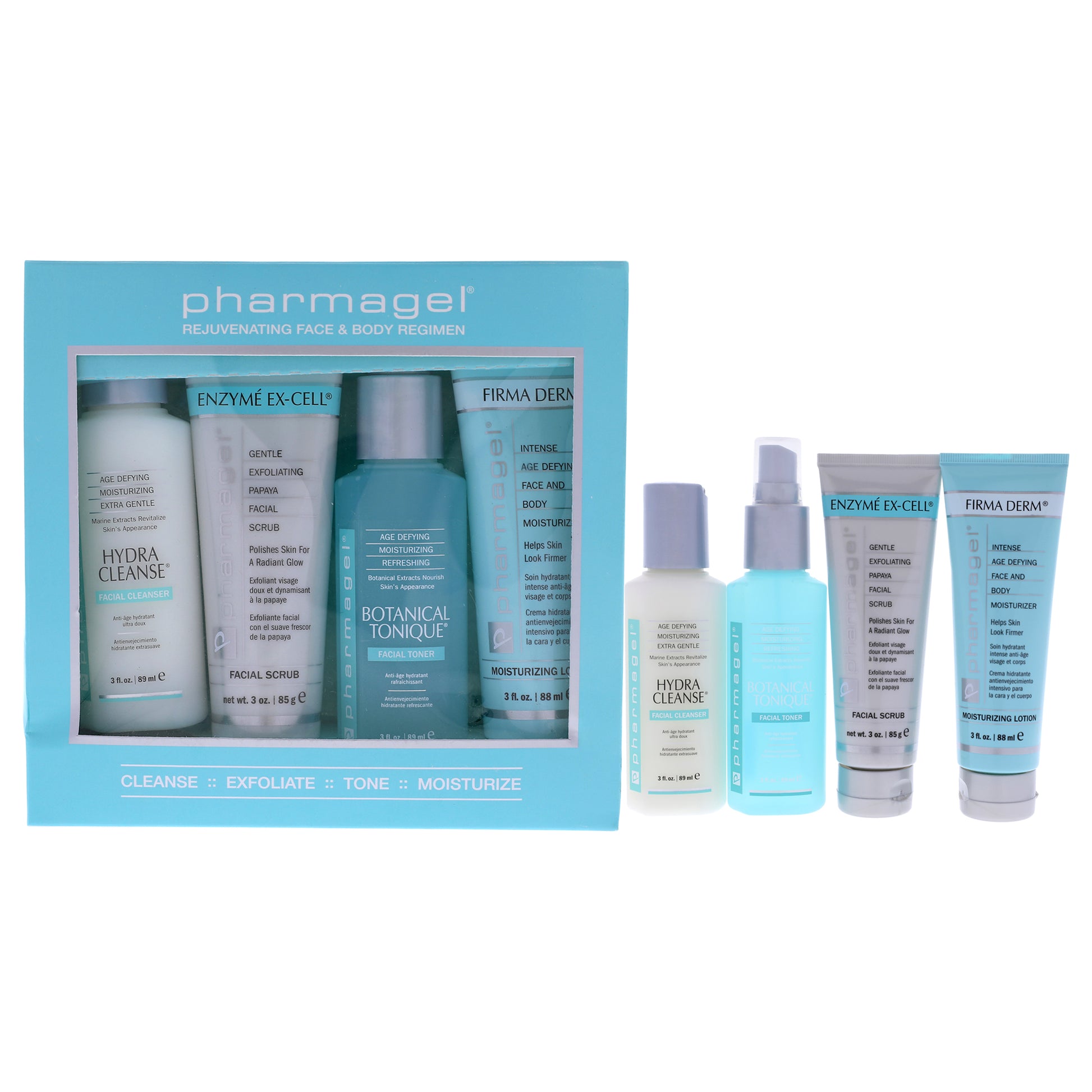 Rejuvenating Face And Body Regimen Kit