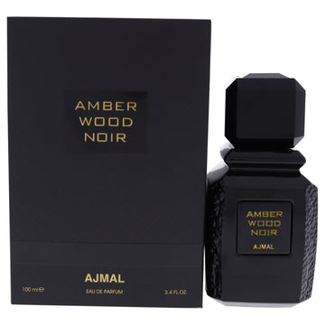 Ajmal By Amber Wood Noir For Unisex 3.4 oz EDP Spray