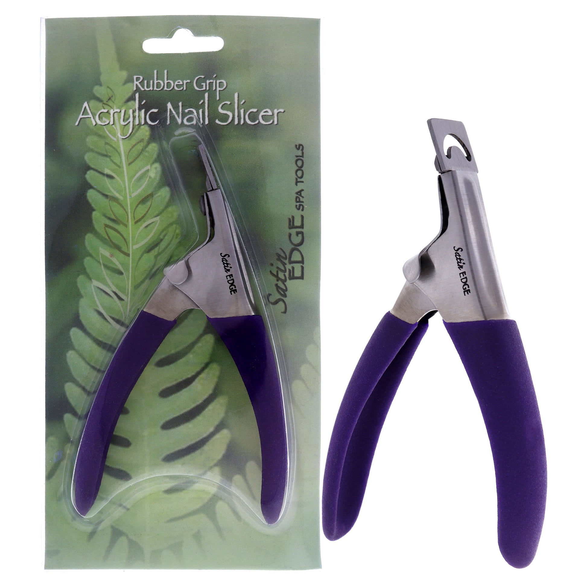 Rubber Grip Acrylic Nail Slicer