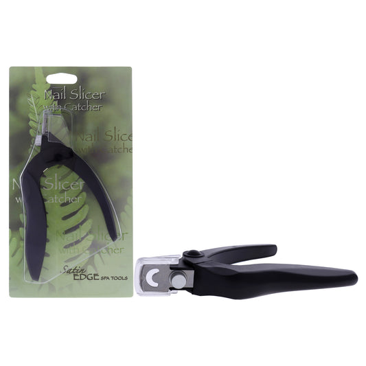 Nail Slicer With Catcher by Satin Edge for Unisex - 1 Pc Nail Slicer