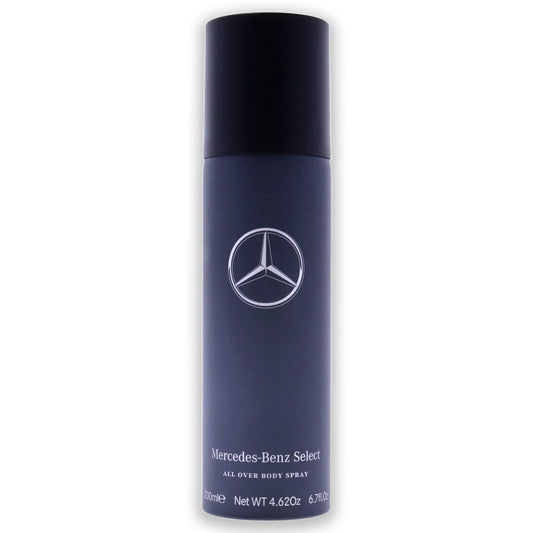 Mercedes-Benz Select All Over Body Spray by Mercedes-Benz for Men - 6.7 oz Body Spray