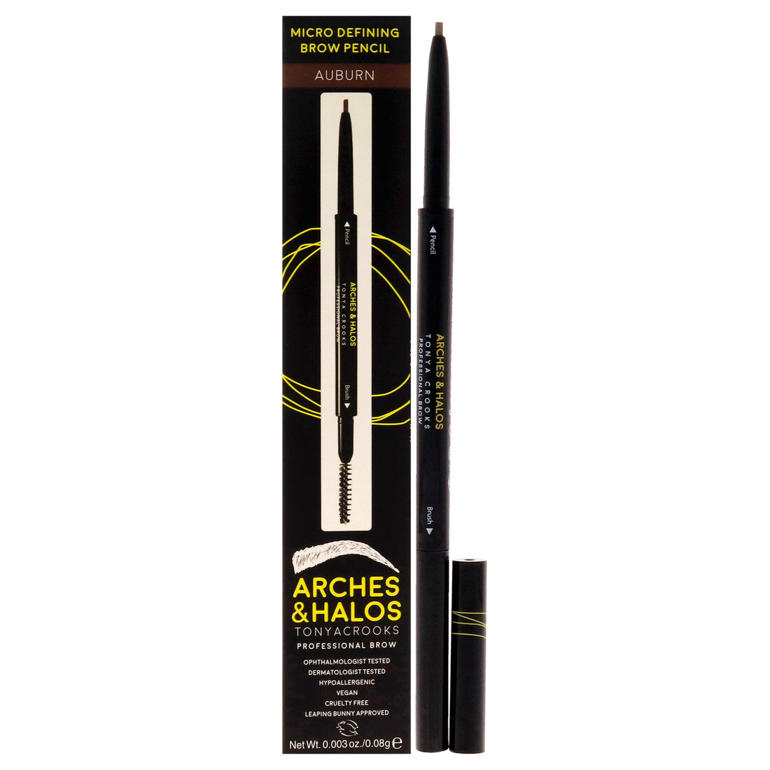 Micro Defining Brow Pencil - Auburn