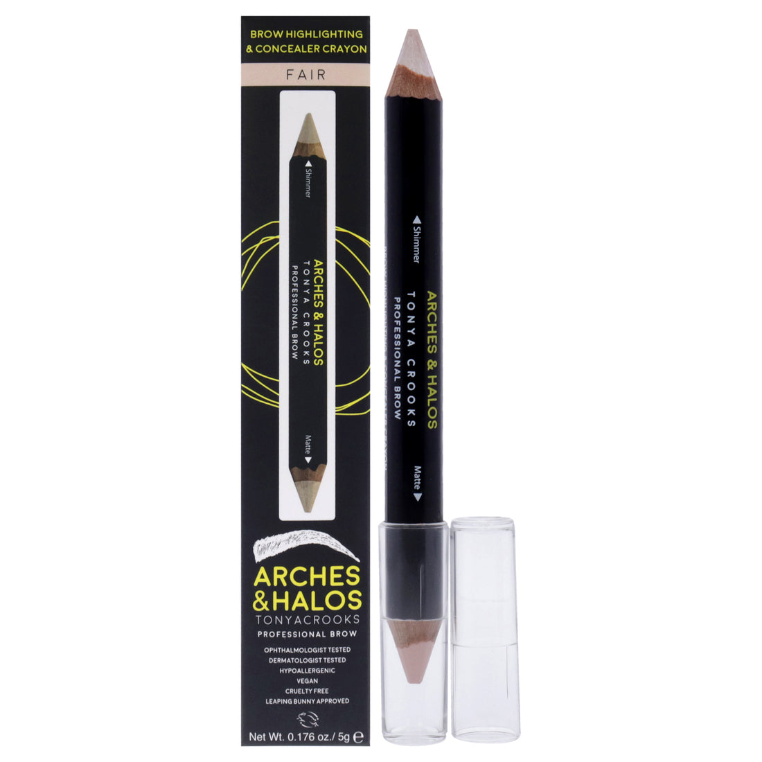 Arches and Halos Brow Highlighter and Concealer Crayon