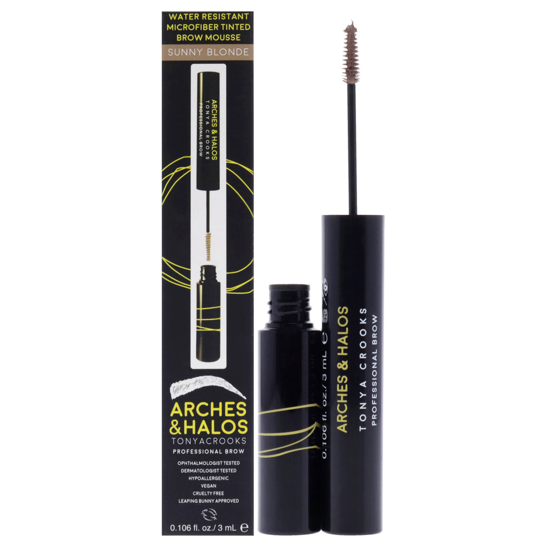 Microfiber Tinted Brow Mousse - Sunny Blonde