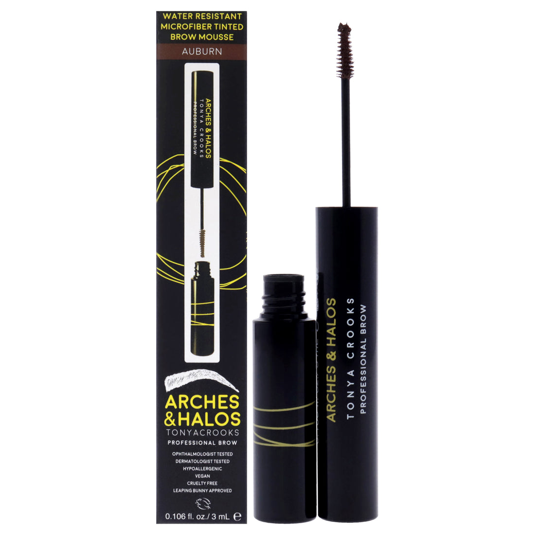 Microfiber Tinted Brow Mousse - Auburn