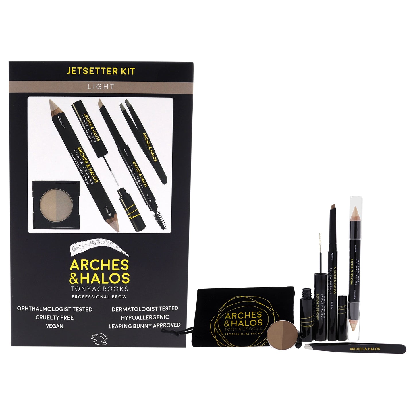 Jetsetter Brow Kit - Light