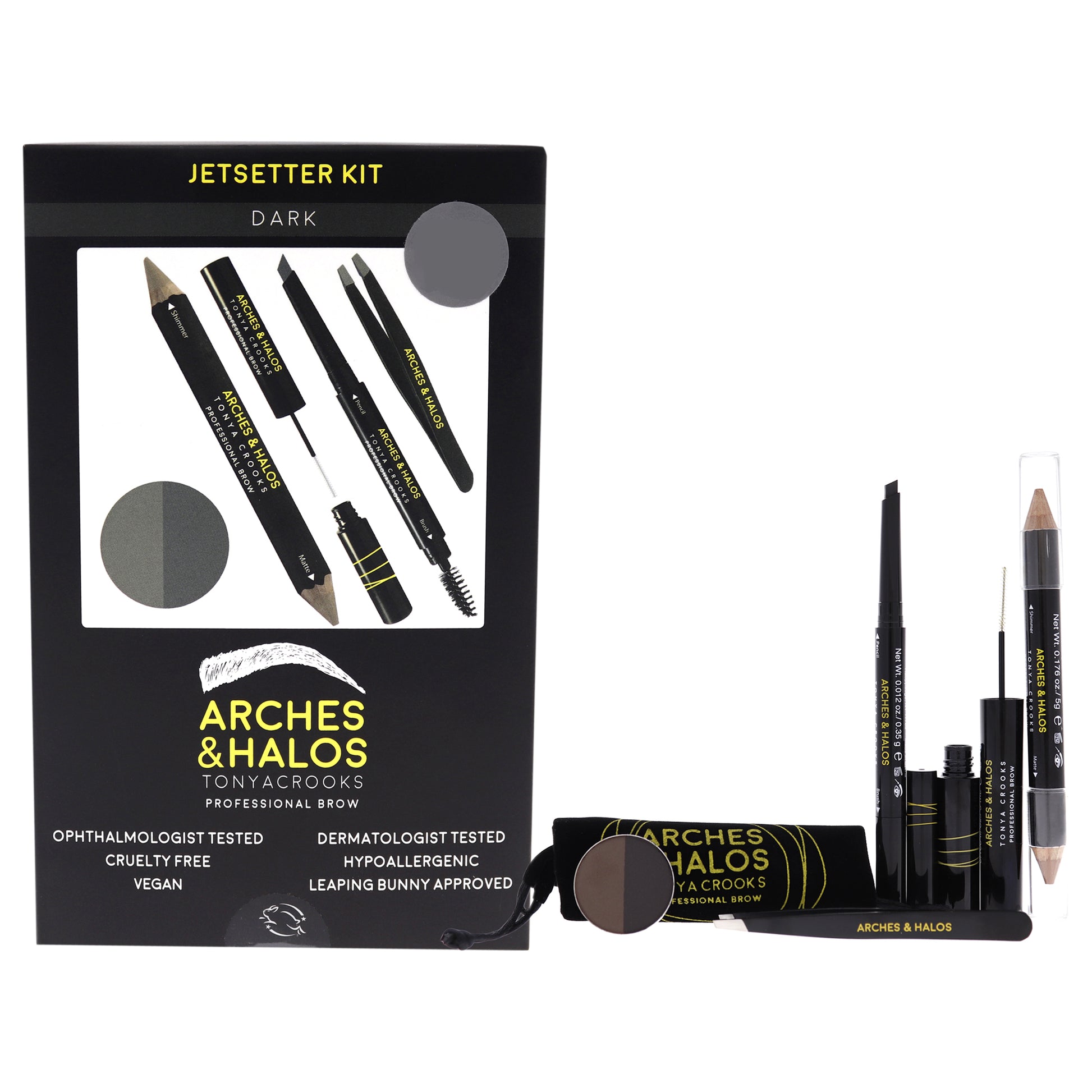 Arches and Halos Jetsetter Brow Kit