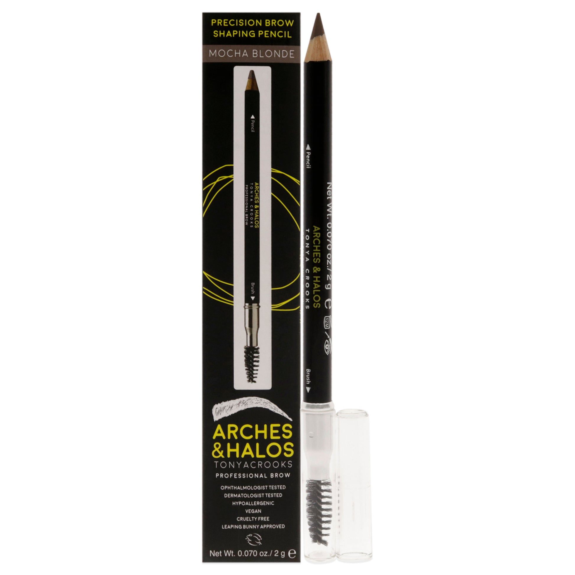 Arches and Halos Precision Brow Shaping Pencil