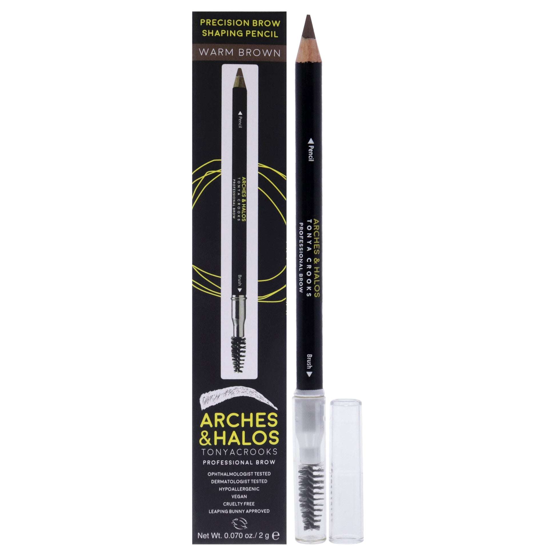 Precision Brow Shaping Pencil - Warm Brown