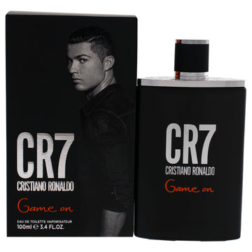 CR7 Game On by Cristiano Ronaldo for Men - 3.4 oz EDT Spray