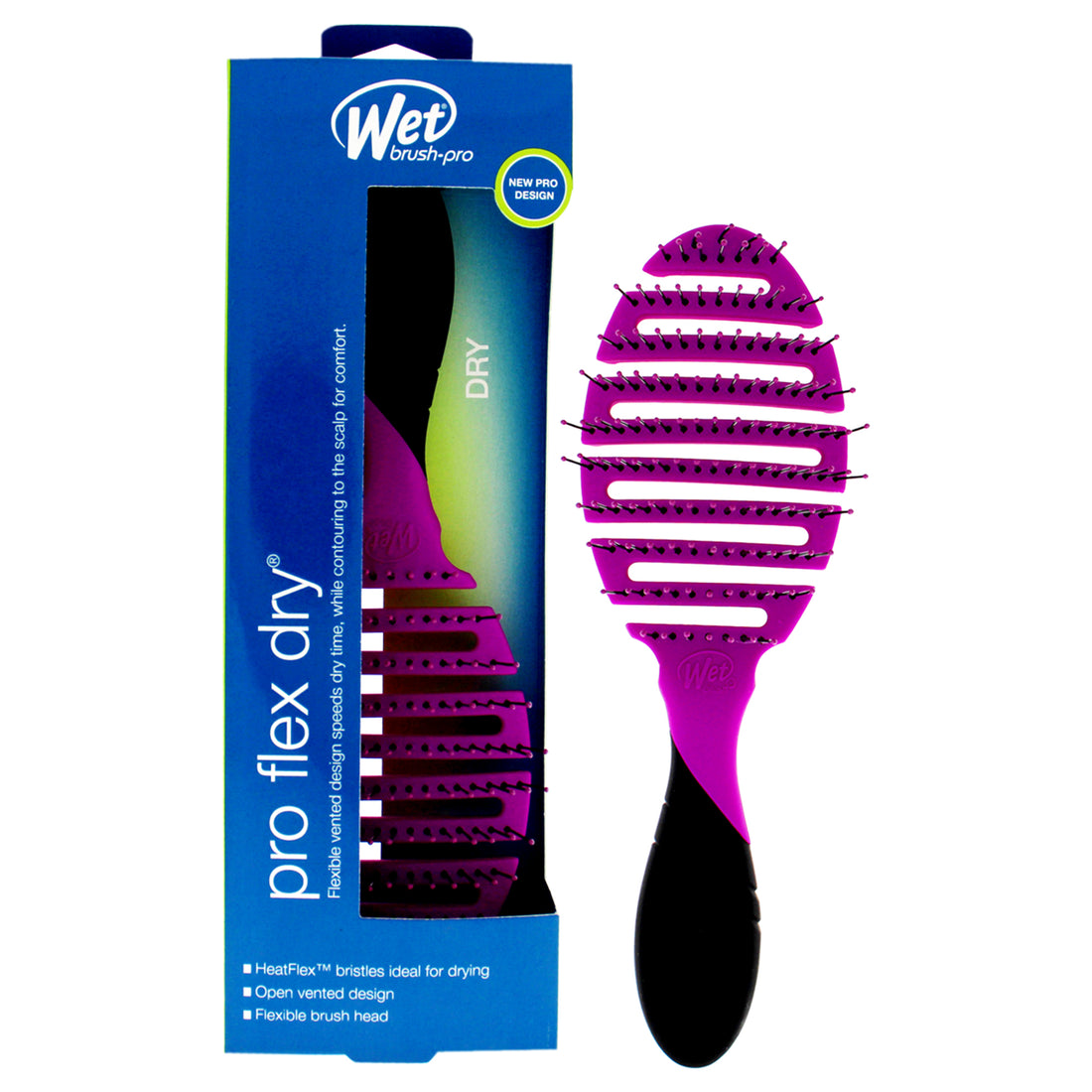 Pro Flex Dry Brush - Purple