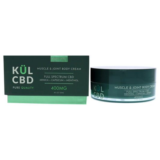 Muscle And Joint Body Cream Full Spectrum 400mg CBD
