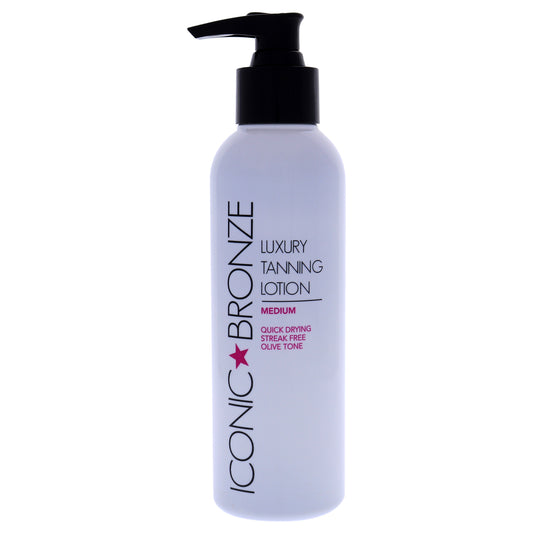 Luxury Tanning Lotion - Medium by Iconic Bronze for Women - 6.76 oz Lotion