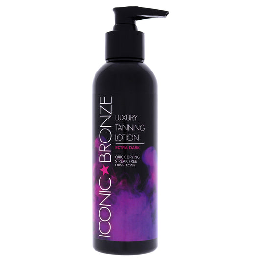 Luxury Tanning Lotion - Extra Dark by Iconic Bronze for Women - 6.76 oz Lotion
