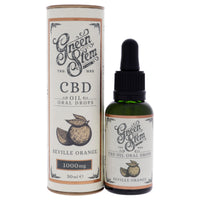 CBD Oil Oral Drops 1000mg - Seville Orange