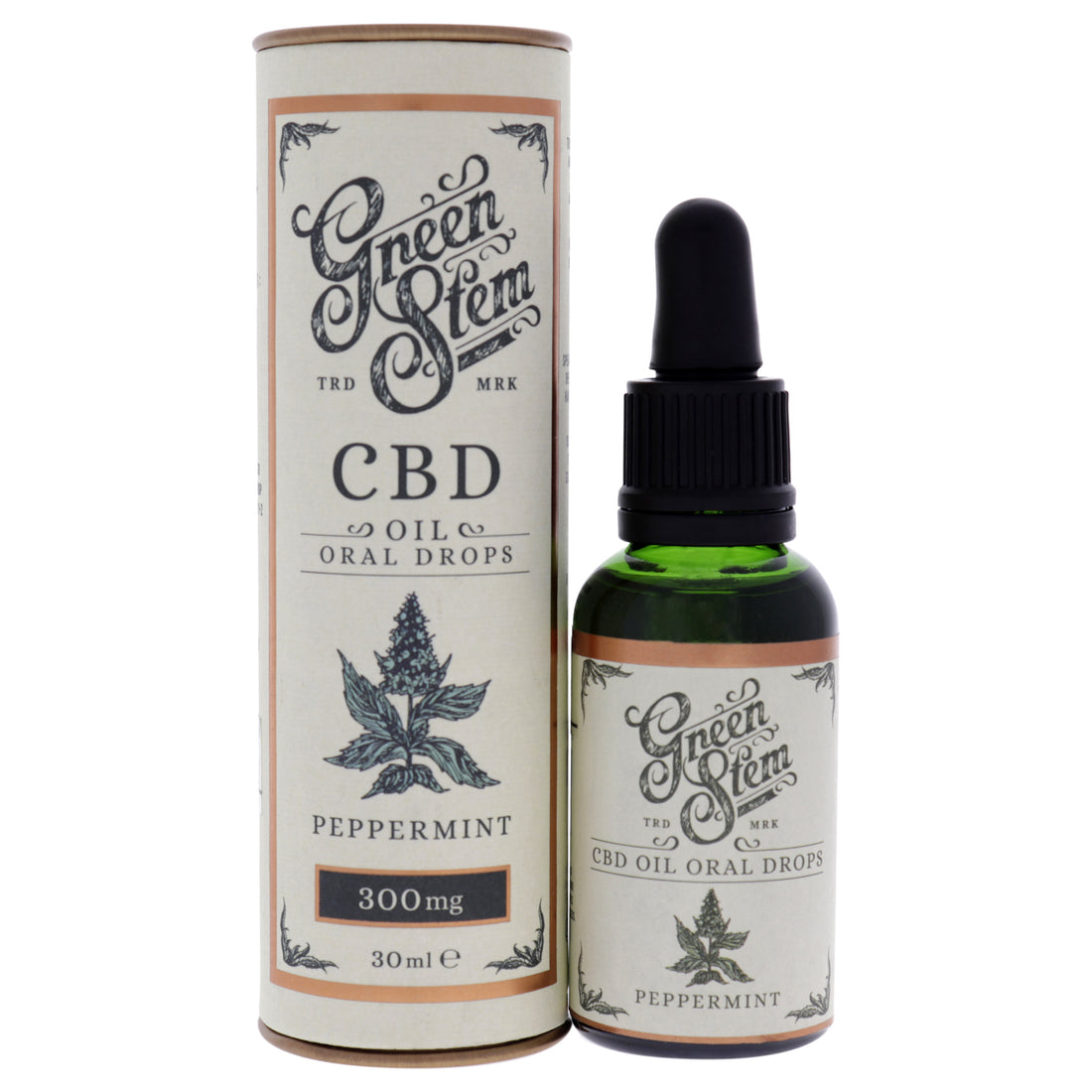 Green Stem CBD Oil Oral Drops 300mg