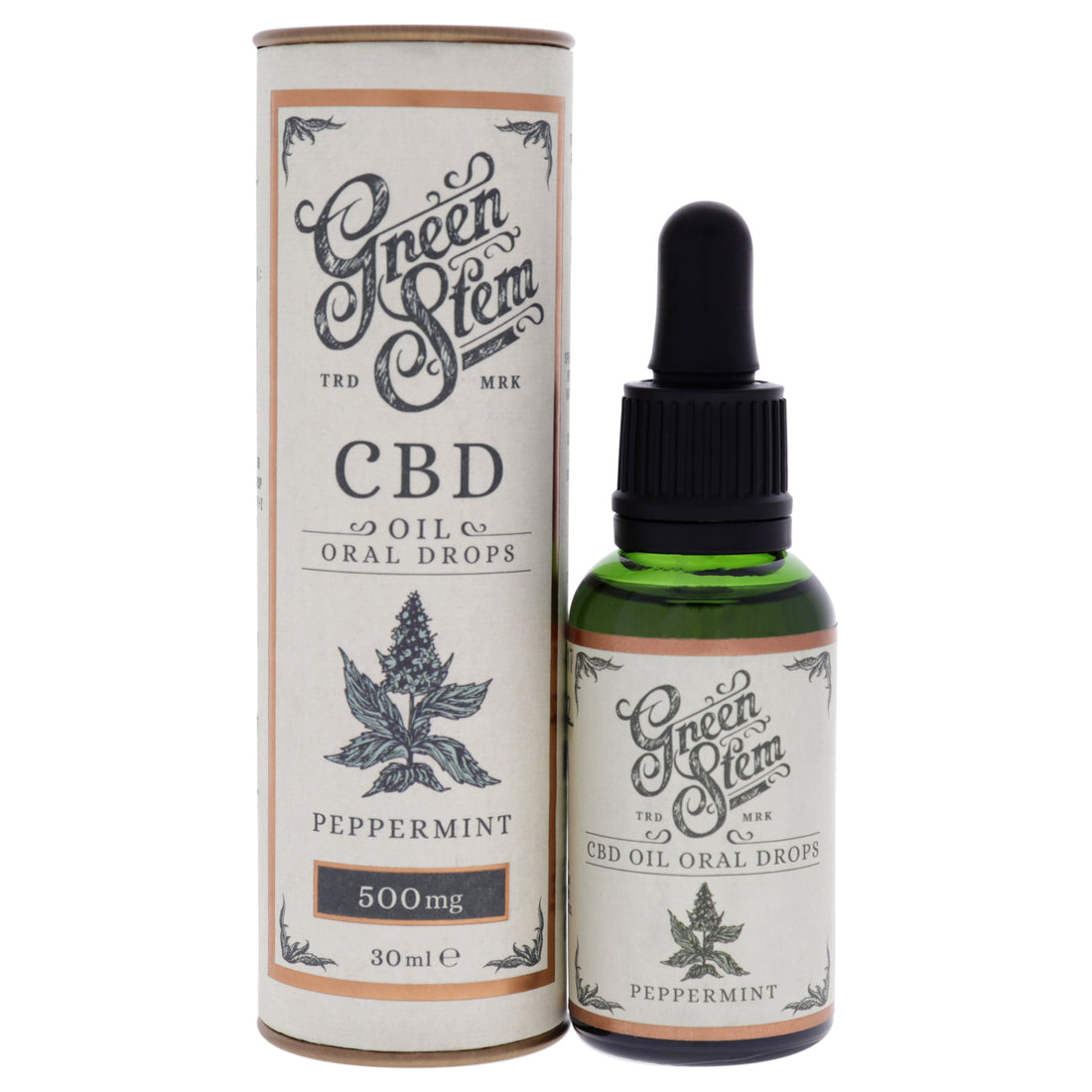 Green Stem CBD Oil Oral Drops 500mg