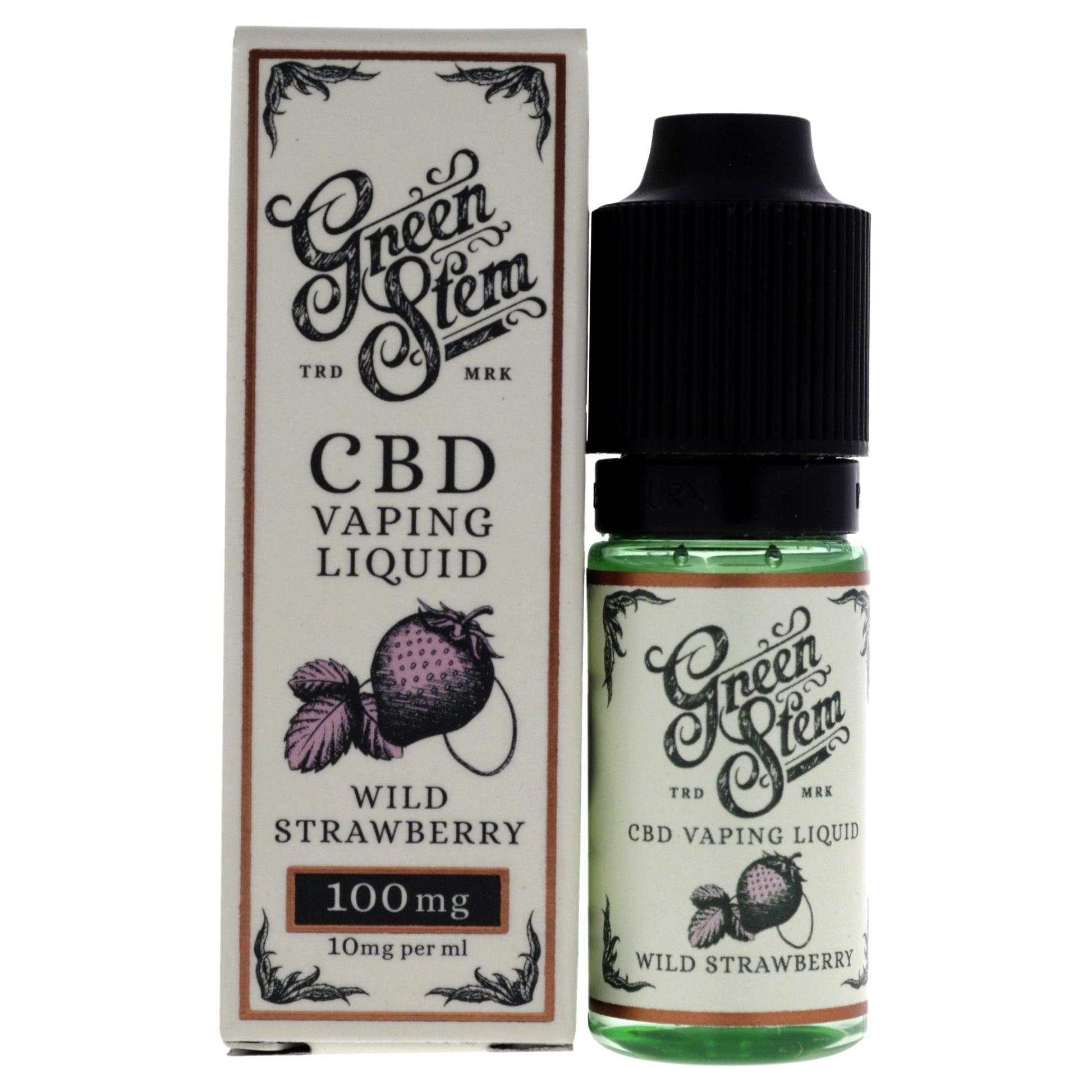 Green Stem CBD Vaping Liquid 100mg