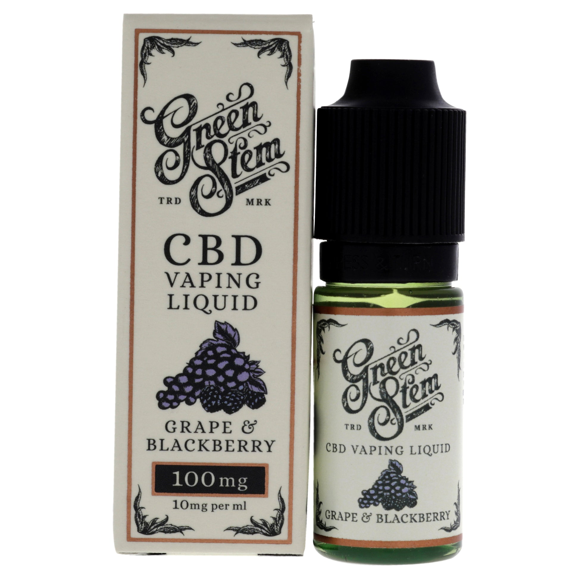 Green Stem CBD Vaping Liquid 100mg
