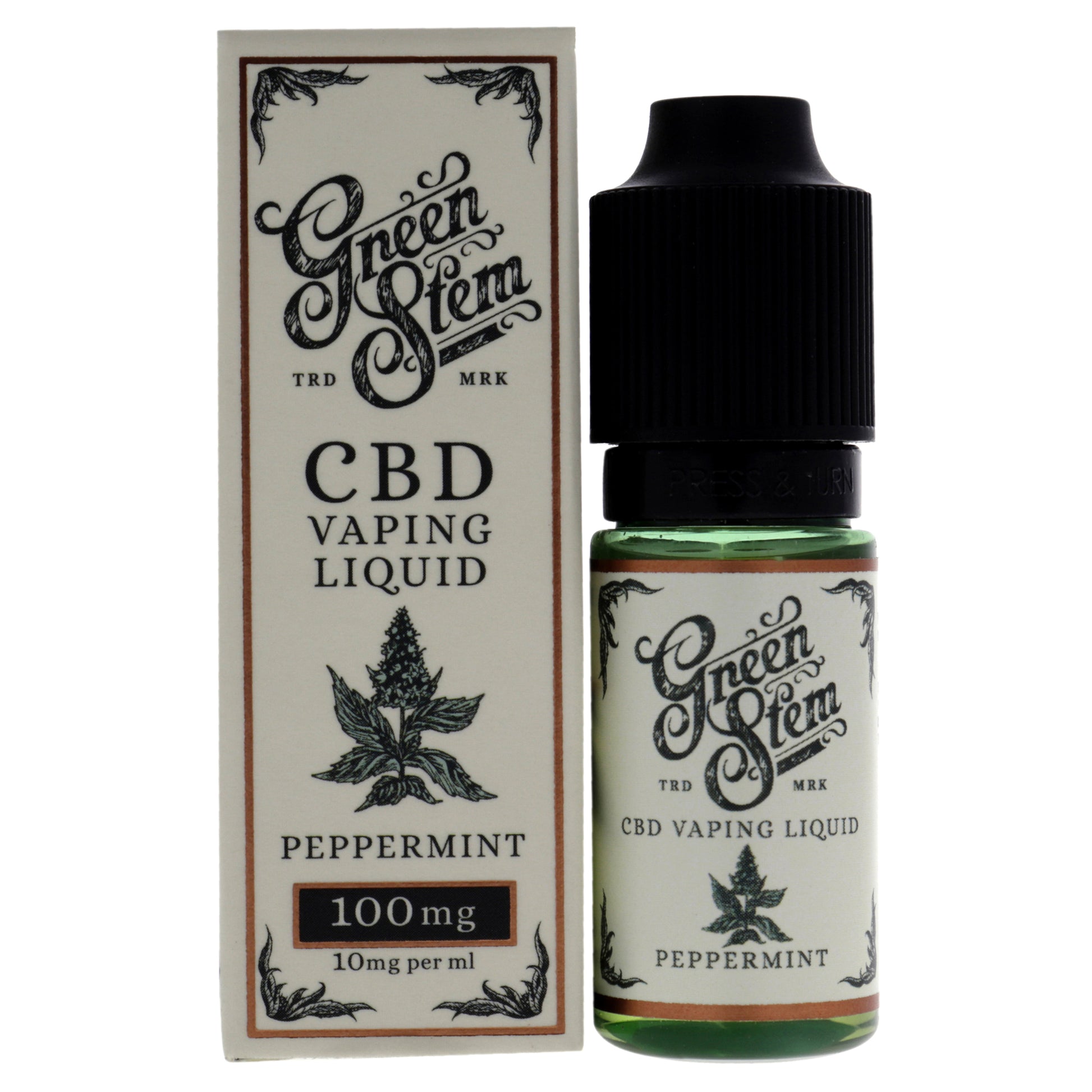 Green Stem CBD Vaping Liquid 100mg