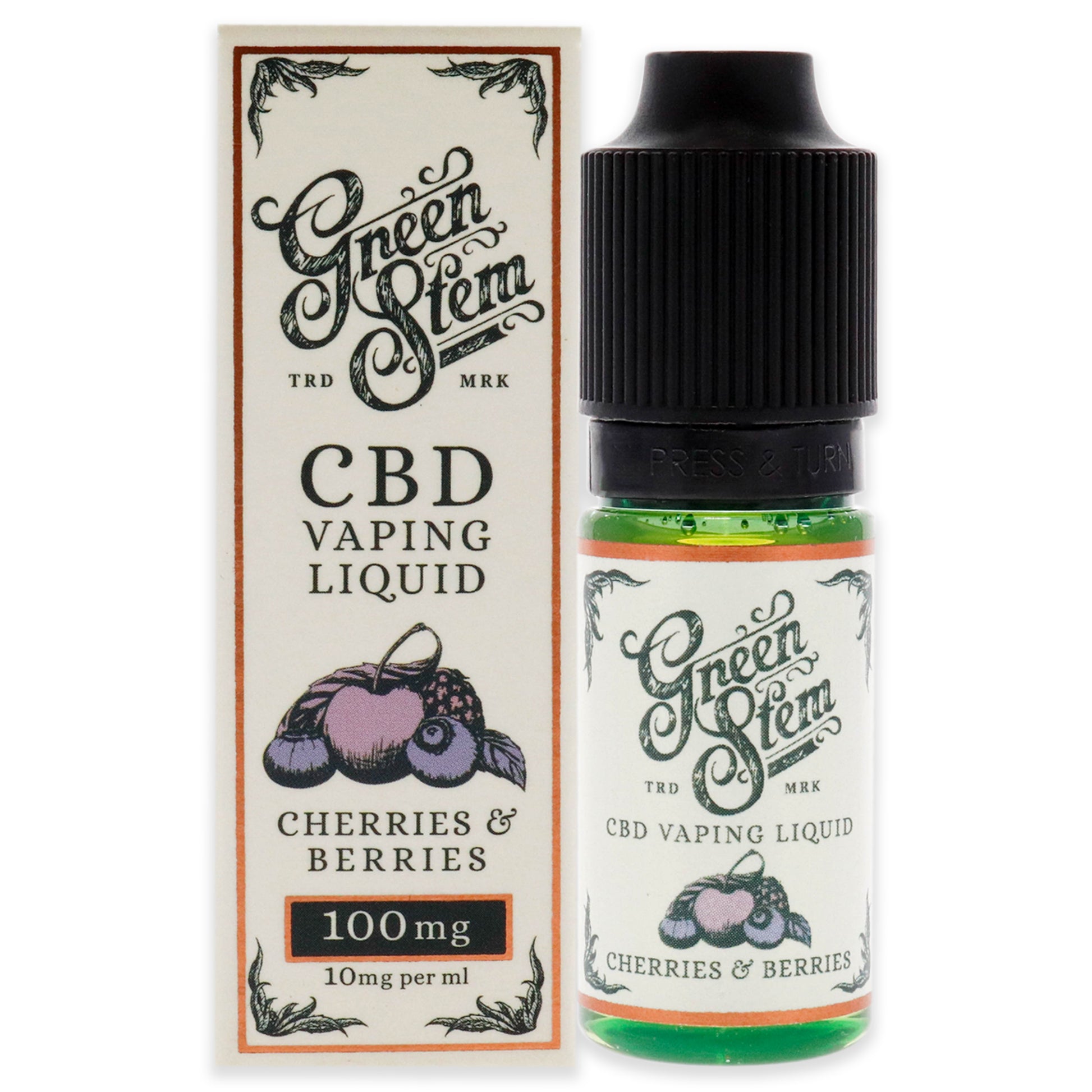 Green Stem CBD Vaping Liquid 100mg